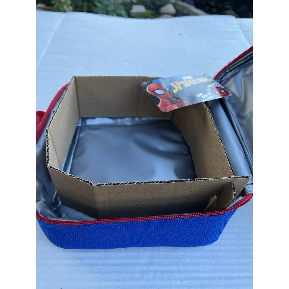 2026 Marvel Spider-Man Insulated Lunch Box Bag Fast Forward New With Tags